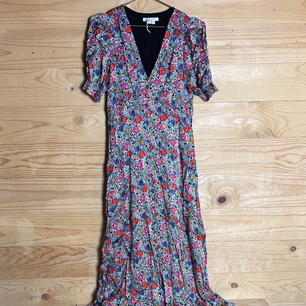 Floral V-Neck Women's floral‎ Dress